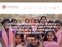 Tablet Screenshot of corstone.org